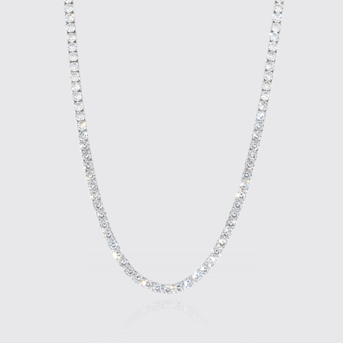 Adamans Review: 5mm Diamond Tennis Chain (White Gold)