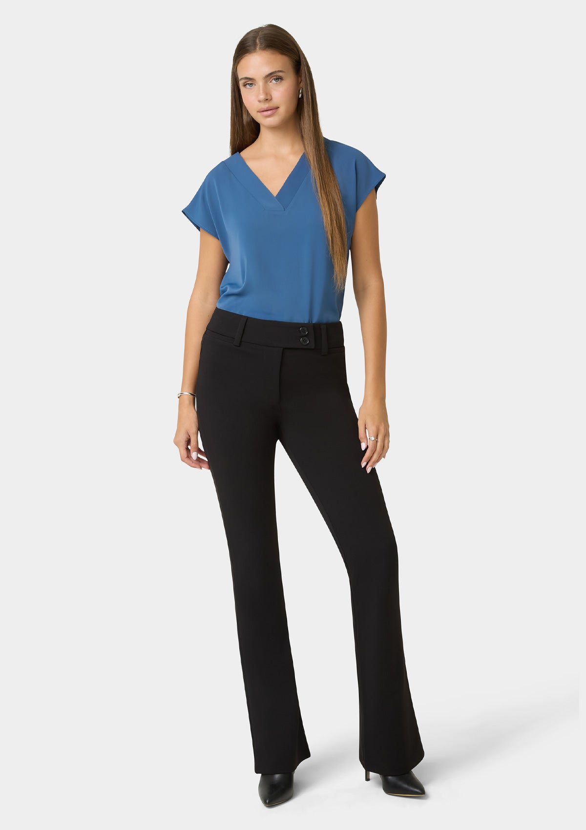 Alloy Apparel Tall Stanton Flare Pants (Black) Review: Tall-Fit Flares Done Right