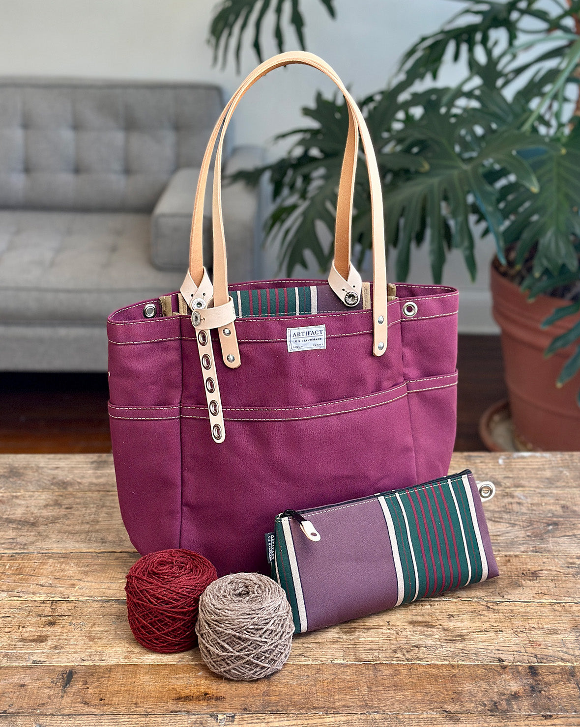 ARTIFACT Review: Knitting & Crochet Project Tote Bag