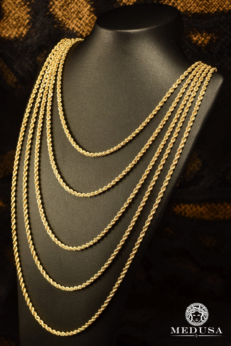 Bijoux Medusa Review: 2.5mm Torsade 10K Gold Chain