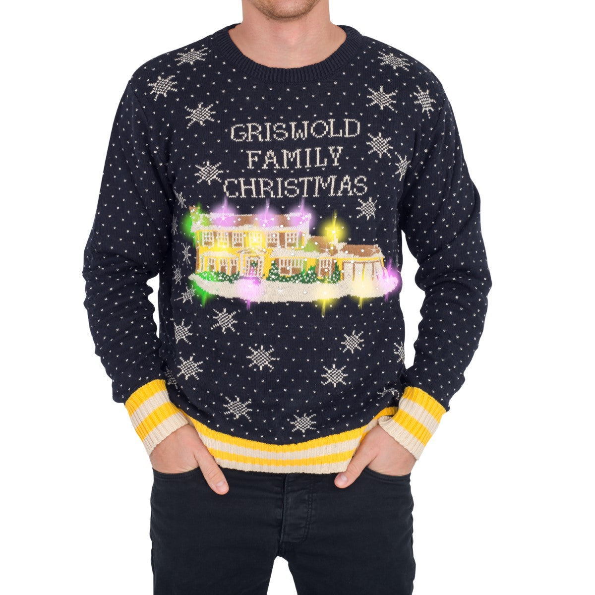 Griswold Family Christmas Ugly Sweater LED Lights Review