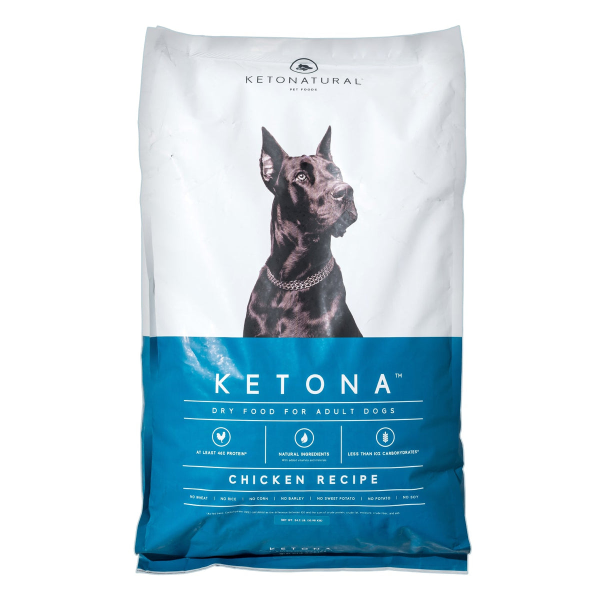 Ketona Review: Chicken Recipe Dry Dog Food (24.2 lbs)