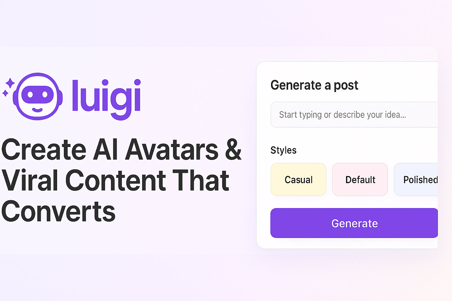 Luigi Review: AI Avatar Video Creation Platform
