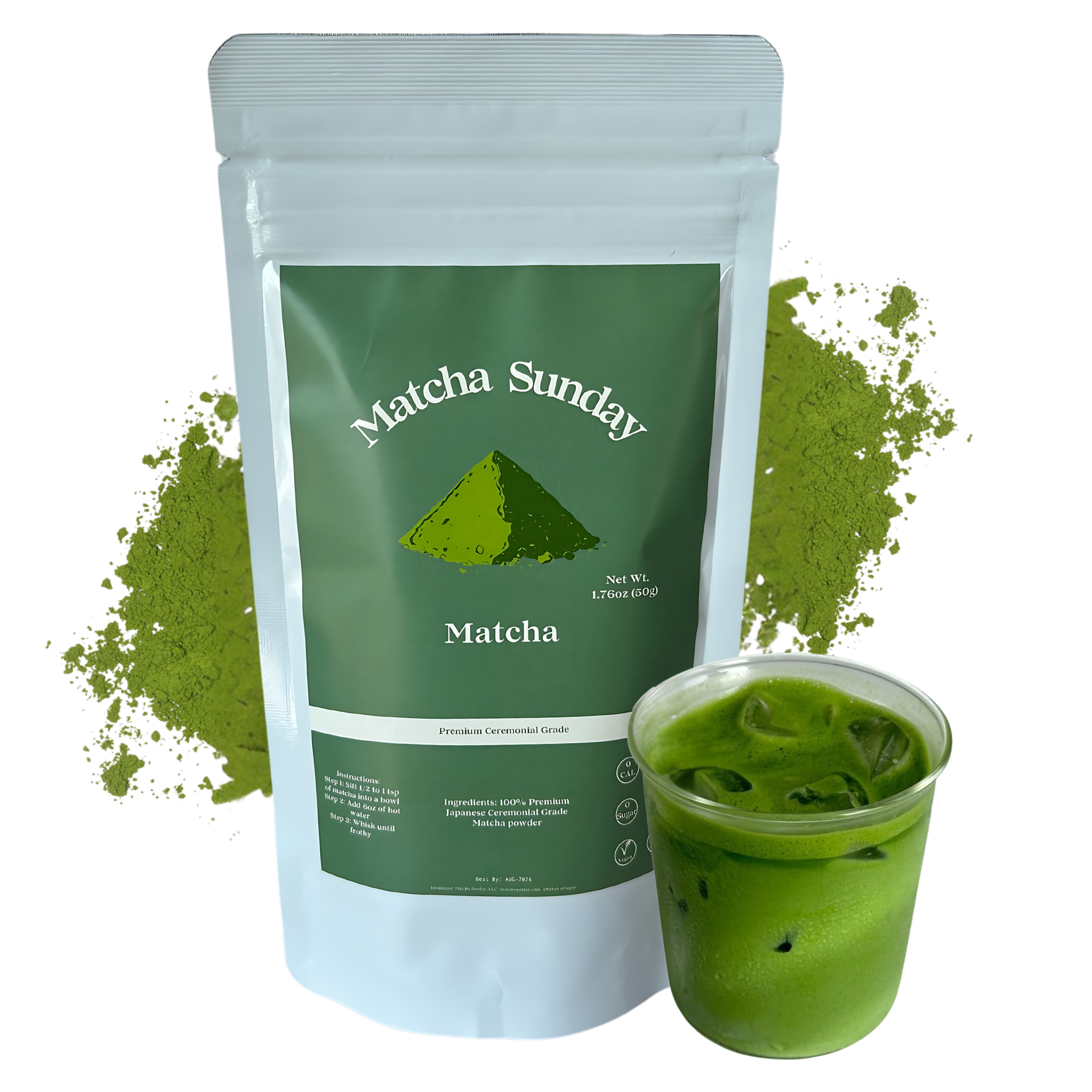 Matcha Sunday Review: Ceremonial Grade Matcha Powder