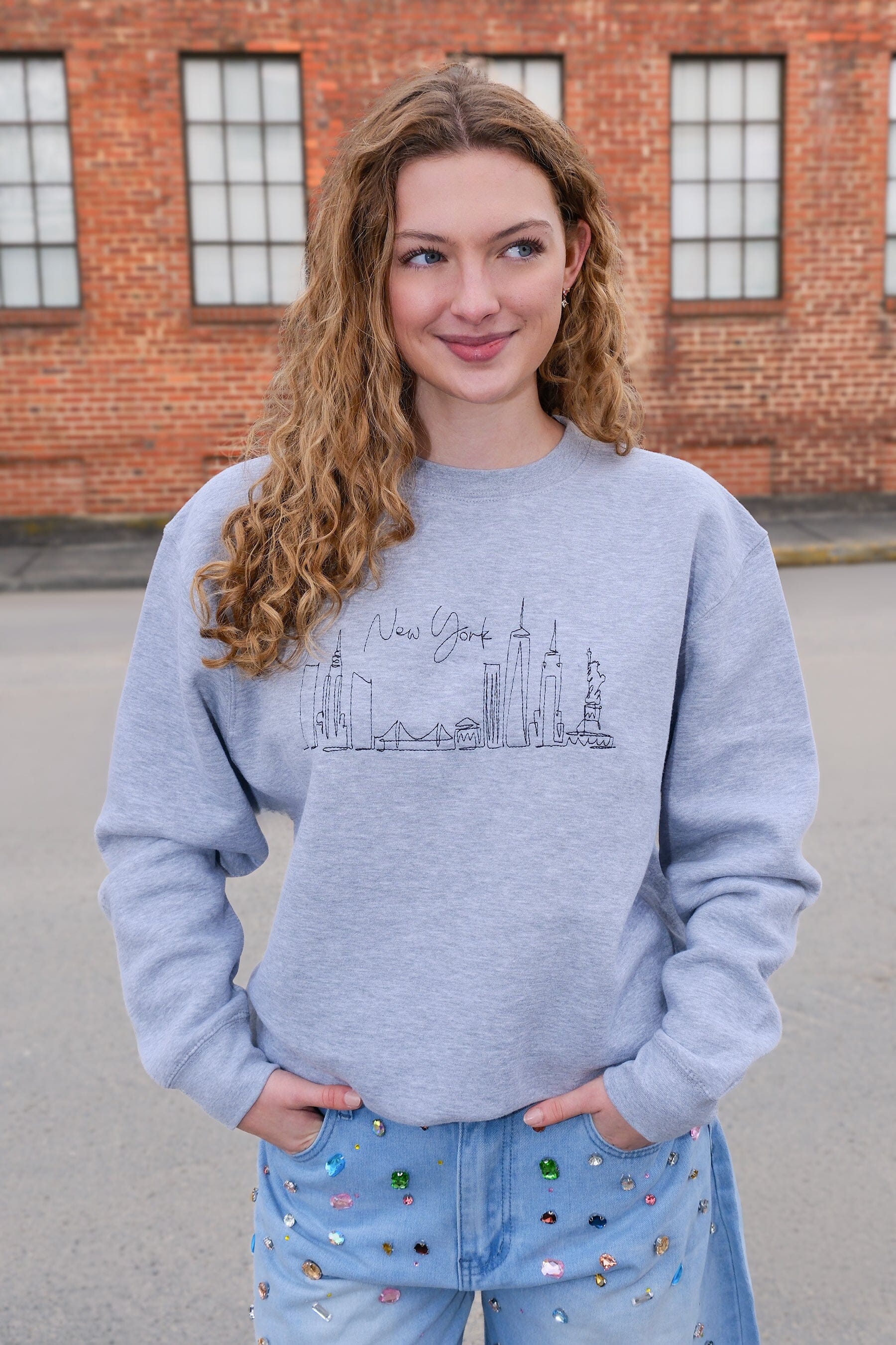 Mure + Grand New York Skyline Embroidered Sweatshirt Review