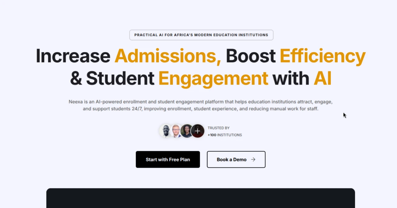 Neexa Review: AI Admissions and Student Engagement Platform