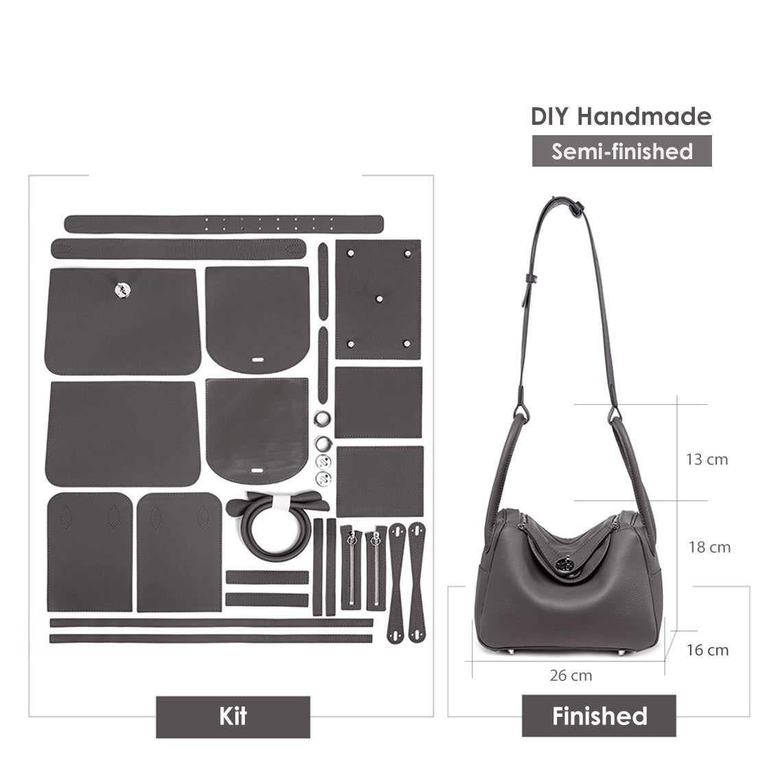 PopSewing Review: Lindy Bag DIY Leather Kit
