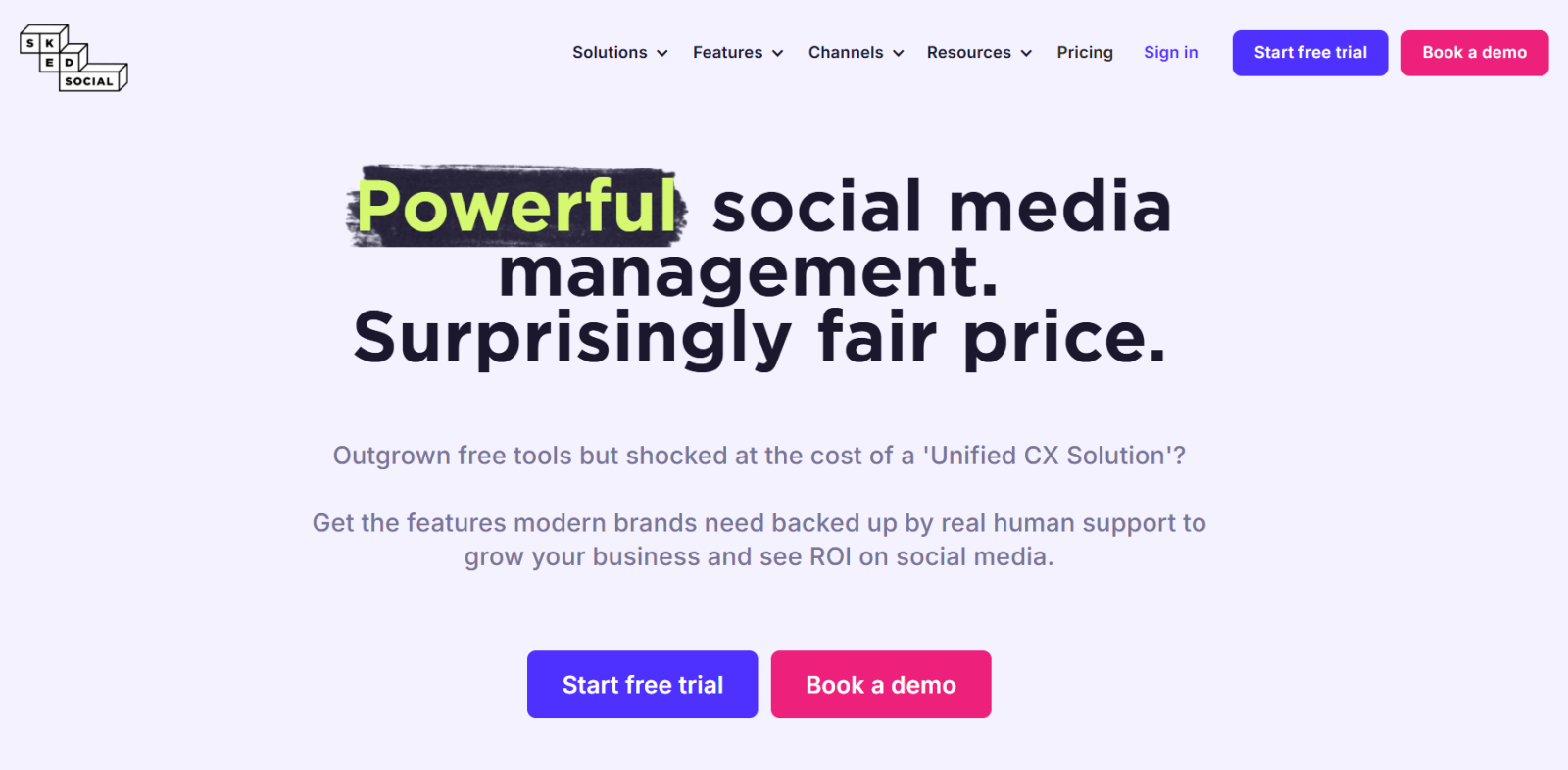 Sked Social Review : The Best Visual Social Media Scheduler?