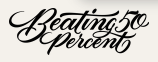 Beating 50 Percent logo