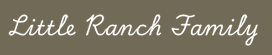 Little Ranch Family logo